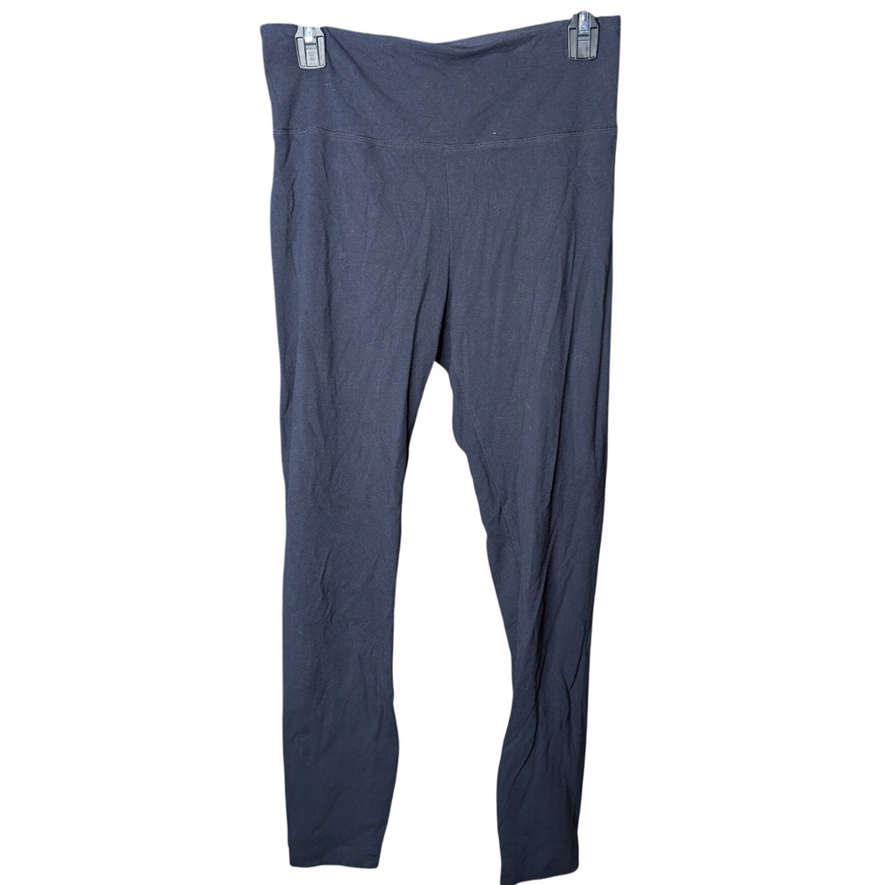 Bally Total Fitness The Legacy Tummy Control Leggings Womens L Grey High Rise